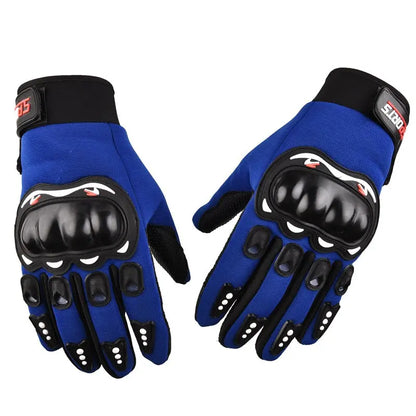 Protective Shell Joint Protection Motorcycle Gloves Outdoor Sports Cycling Motorcycle Breathable Non-Slip Long-Finger Touch Screen Full-Finger Gloves -  Motorcycle Gloves SSC PREMIUM