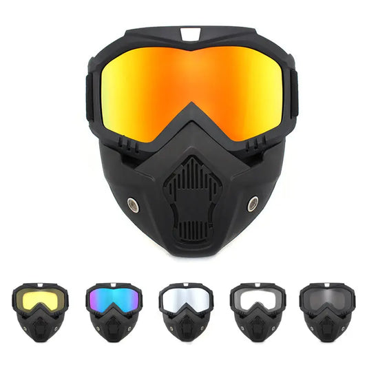 Retro Harley Goggles Mask Off-Road Goggles Helmet Tactical Wind Sand Motorcycle Gear Ski Goggles -  Motorcycle Goggles SSC PREMIUM