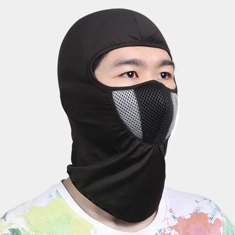 Summer Outdoor Sports Riding Headgear Ice Silk Sunscreen Mask Bicycle Motorcycle Windproof And Dustproof Masked Headgear -  Balaclavas SSC PREMIUM