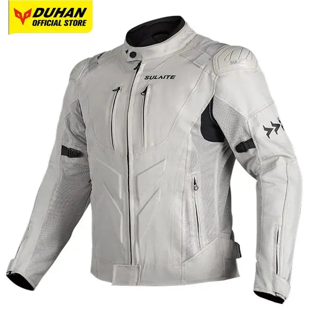 Motorcycle Jacket Summer Road Racing Clothing Riding Jacket Built In CE Protective Gear Breathable Moto Equipment -  Motorcycle Jackets SSC PREMIUM