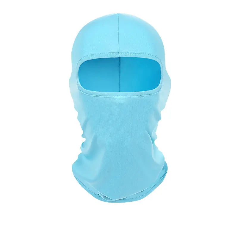 Summer Sunscreen Hood Men's Ice Silk Riding Mask Outdoor Fishing Motorcycle Motorcycle Windproof Hood Face Protection Gini