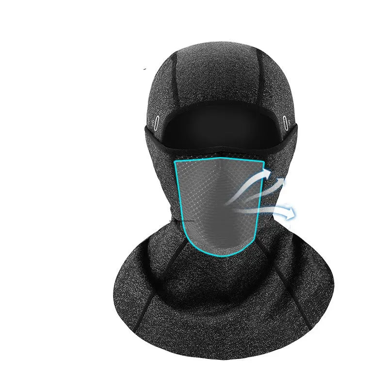 Warm Windproof Head Cover Winter Men And Women Cold Protection Ear Protection Full Face Collar Cover Outdoor Equipment Motorcycle Riding Face Mask -  Balaclavas SSC PREMIUM