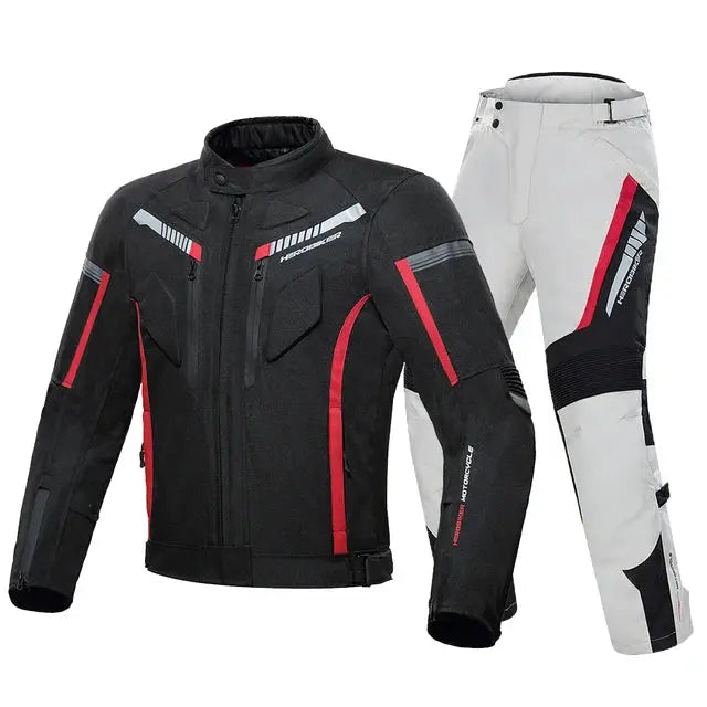 Waterproof Motorcycle Jacket Man Jaqueta Motocicl Cold-proof With Removeable Linner Motocross Motorbike Biker Riding Chaquetas  SkyWok Skate Co Armored Suits