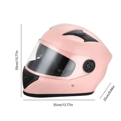 Motorcycle Helmets For Adults Fashionable Windproof Full Face Helmets Dual Visors Street Bike Helmets Warm Anti-Fog Protective -  Motorcycle Helmets SSC PREMIUM