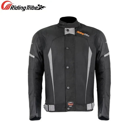 Winter Motorcycle Jacket Motorbike Waterproof Riding Armor Coat With 5pcs Protective Pads and Detachable Thick Warm lining JK-37